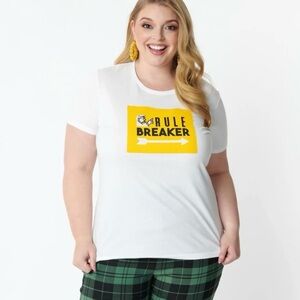 Unique vintage x hasboro RULE BREAKER T-shirt size small